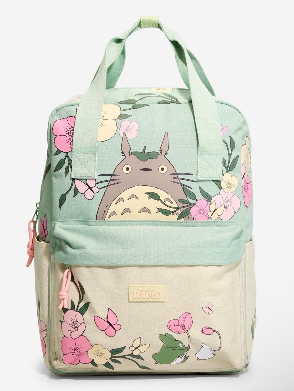 New Studio Ghibli My Neighbor Totoro Floral Backpack